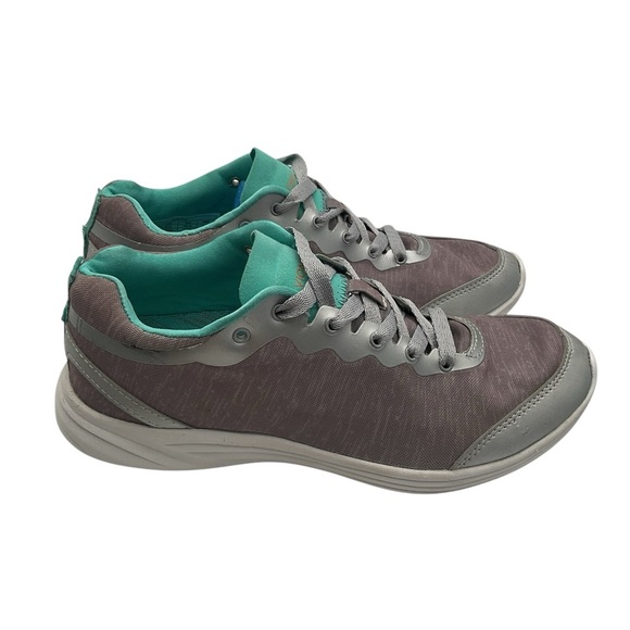 Vionic‎ gray and Teal Sneakers size 7.5 - Picture 1 of 10